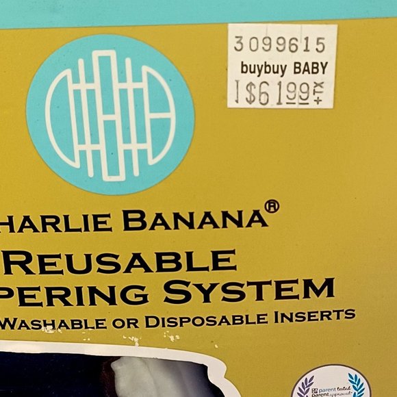 New Charlie Banana Boys 6 pc Camo Cloth Diaper & Inserts Set "Little Warrior" - Picture 9 of 10